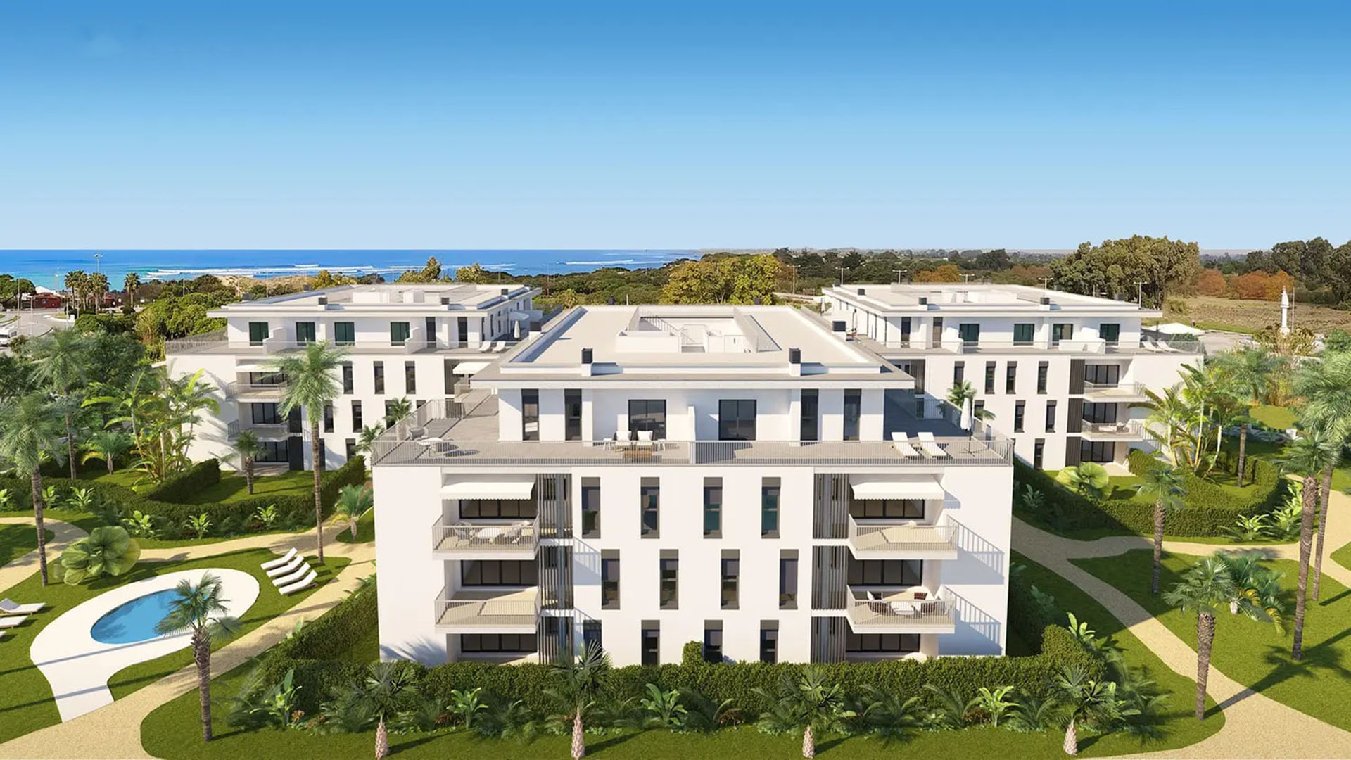 Punta Terraces i Cadiz, Spanien Nr. 48057