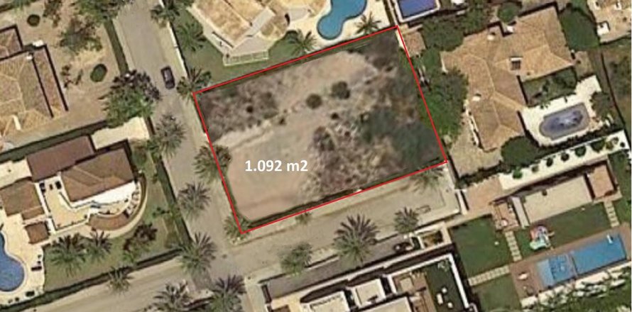 Land plot in Cabo Roig, Alicante, Spain 1029 sq.m. No. 49387