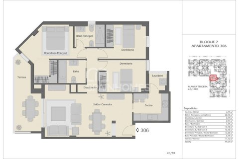 Apartment for sale in Marbella, Malaga, Spain 3 bedrooms, 101 sq.m. No. 48334 - photo 12
