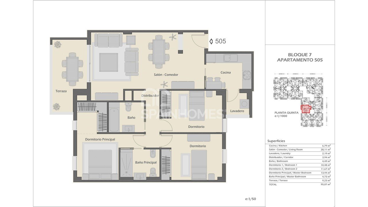 Huoneisto Marbella, Malaga, Espanja 2 makuuhuonetta, 75 m2 No. 48336