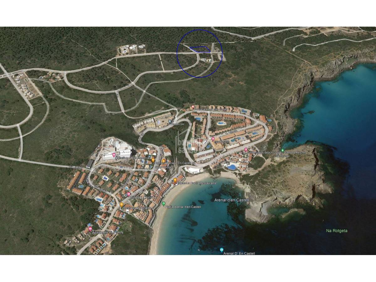 Tomt i Es Mercadal, Menorca, Spanien Nr. 47903