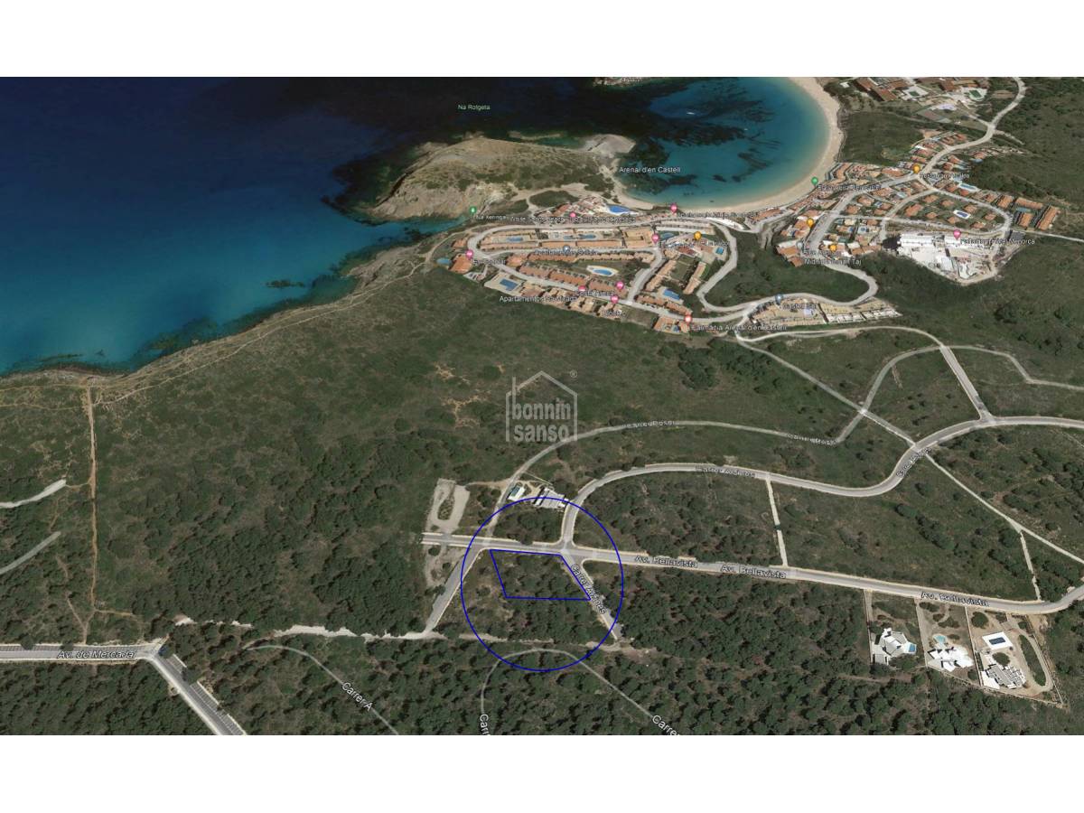 Tomt i Es Mercadal, Menorca, Spanien Nr. 47903