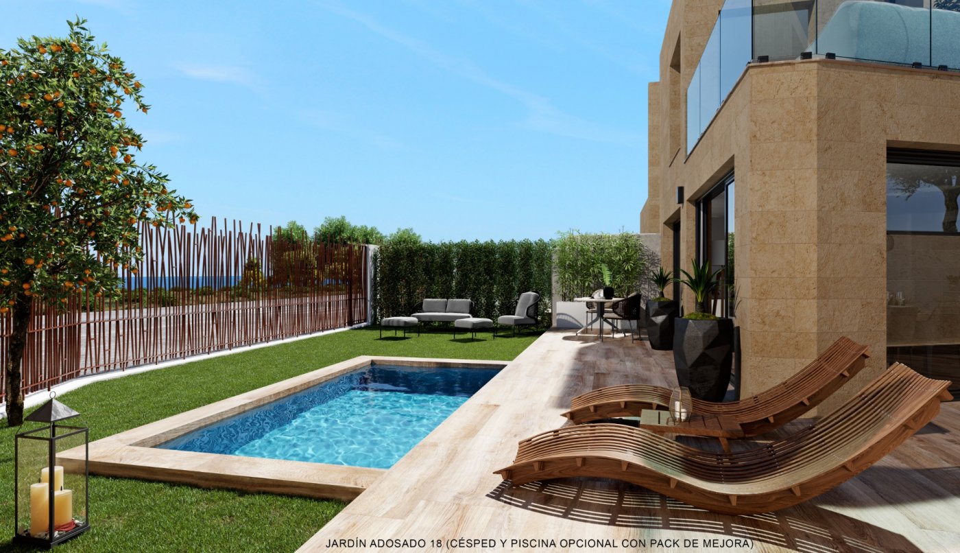 Radhus i Villajoyosa, Alicante, Spanien 2 sovrum, 20 kvm. Nr. 50762