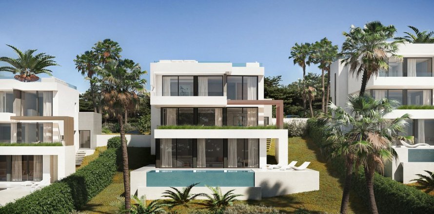 Villa in Mijas, Malaga, Spain 3 bedrooms, 300 sq.m. No. 49942