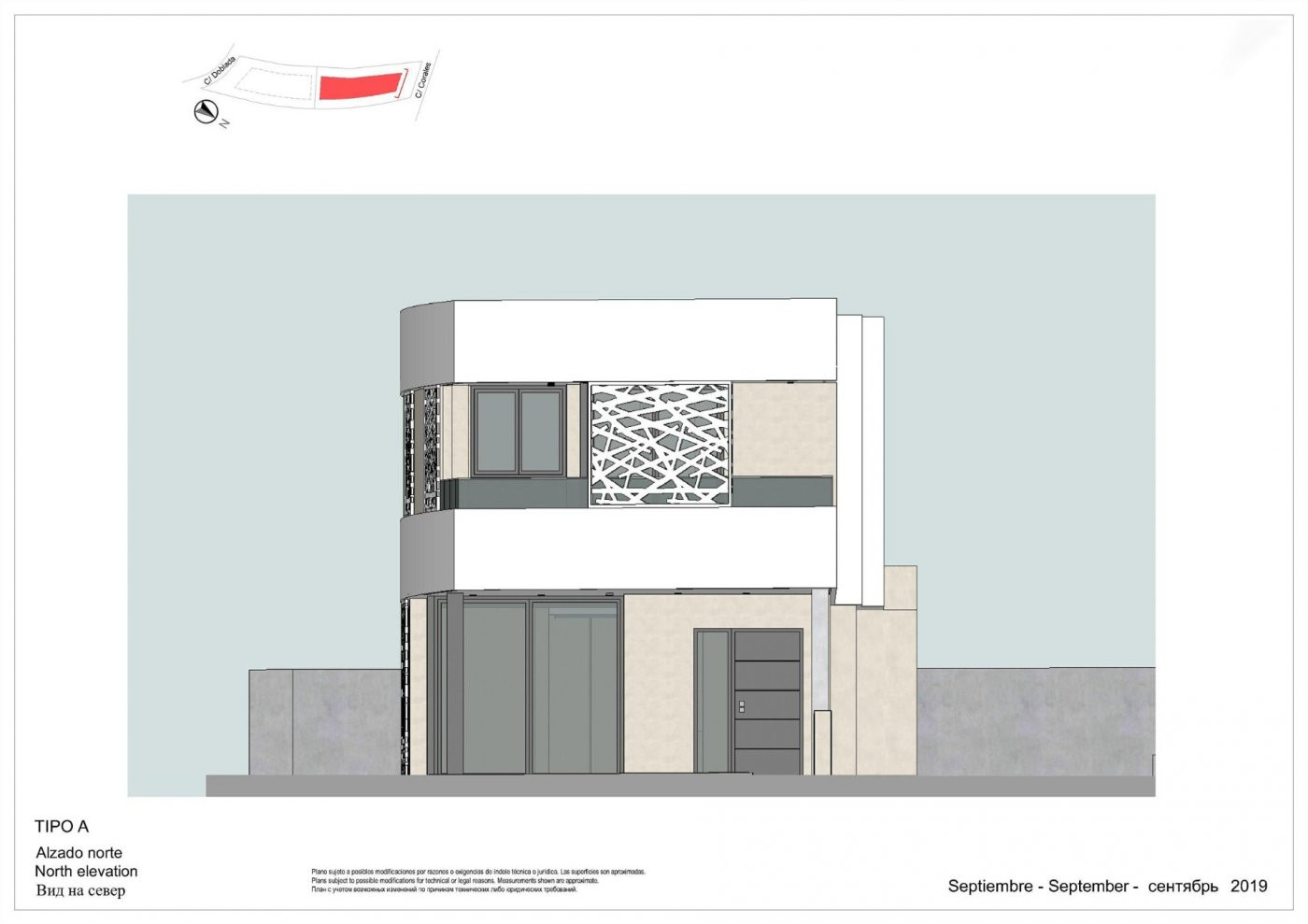 Villa i San Juan, Alicante, Spanien 3 sovrum, 401 kvm. Nr. 50746