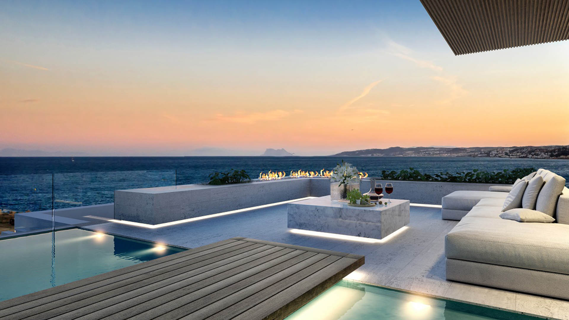 Ikkil Bay à Estepona, Malaga, Espagne No. 50387