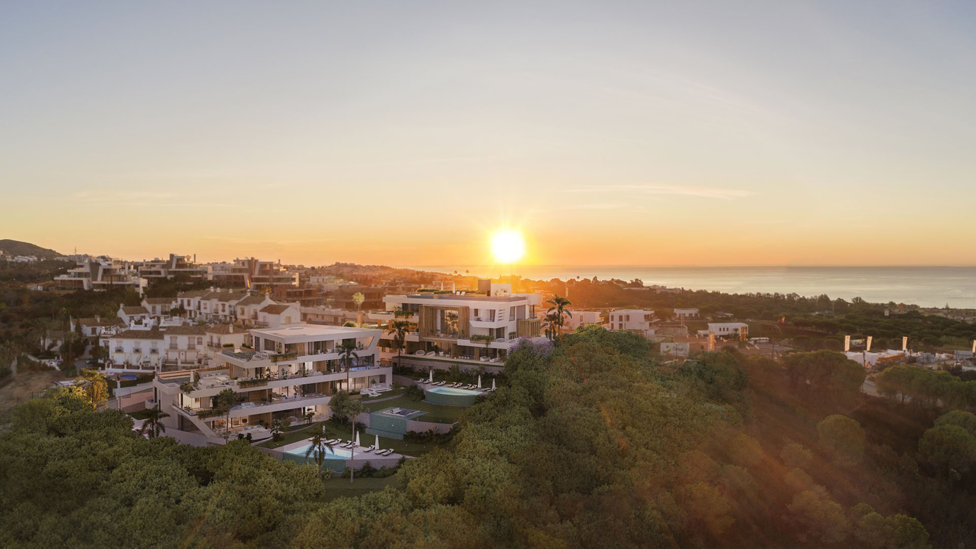 The Cape Sunset i Marbella, Malaga, Spanien Nr. 50865
