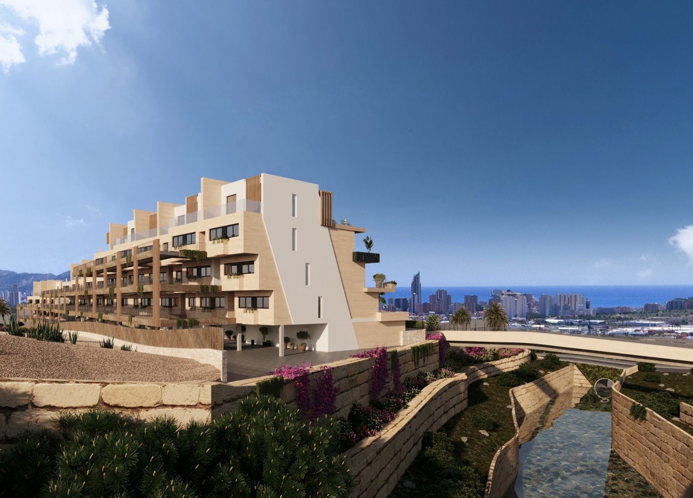 Lägenhet i Finestrat, Alicante, Spanien 2 sovrum,  Nr. 50758