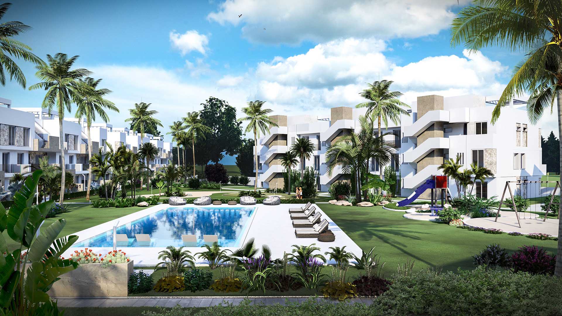 Жилой комплекс Area Beach II в Гуардамар-дель-Сегура, Аликанте, Испания №50655