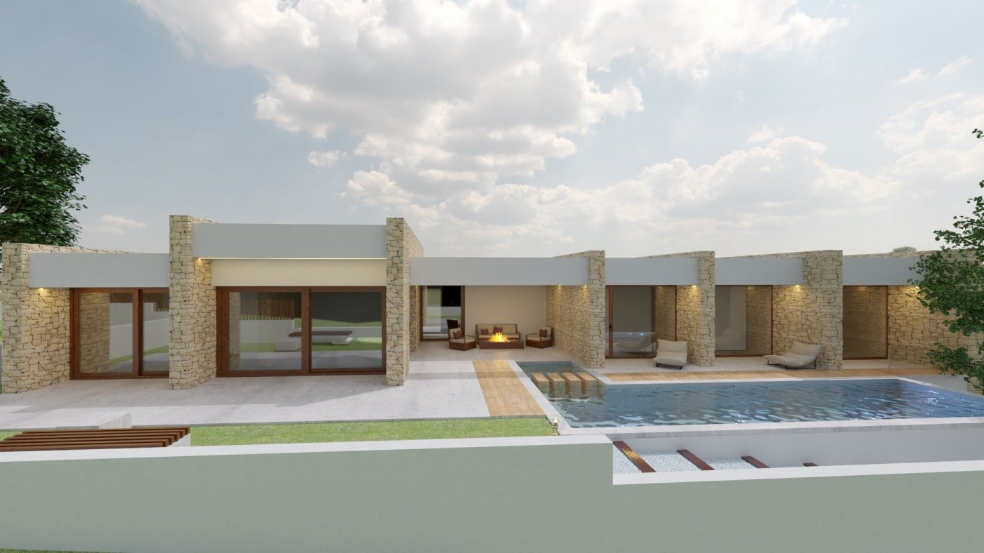 Villa i Altea, Alicante, Spanien 3 sovrum, 896 kvm. Nr. 50691
