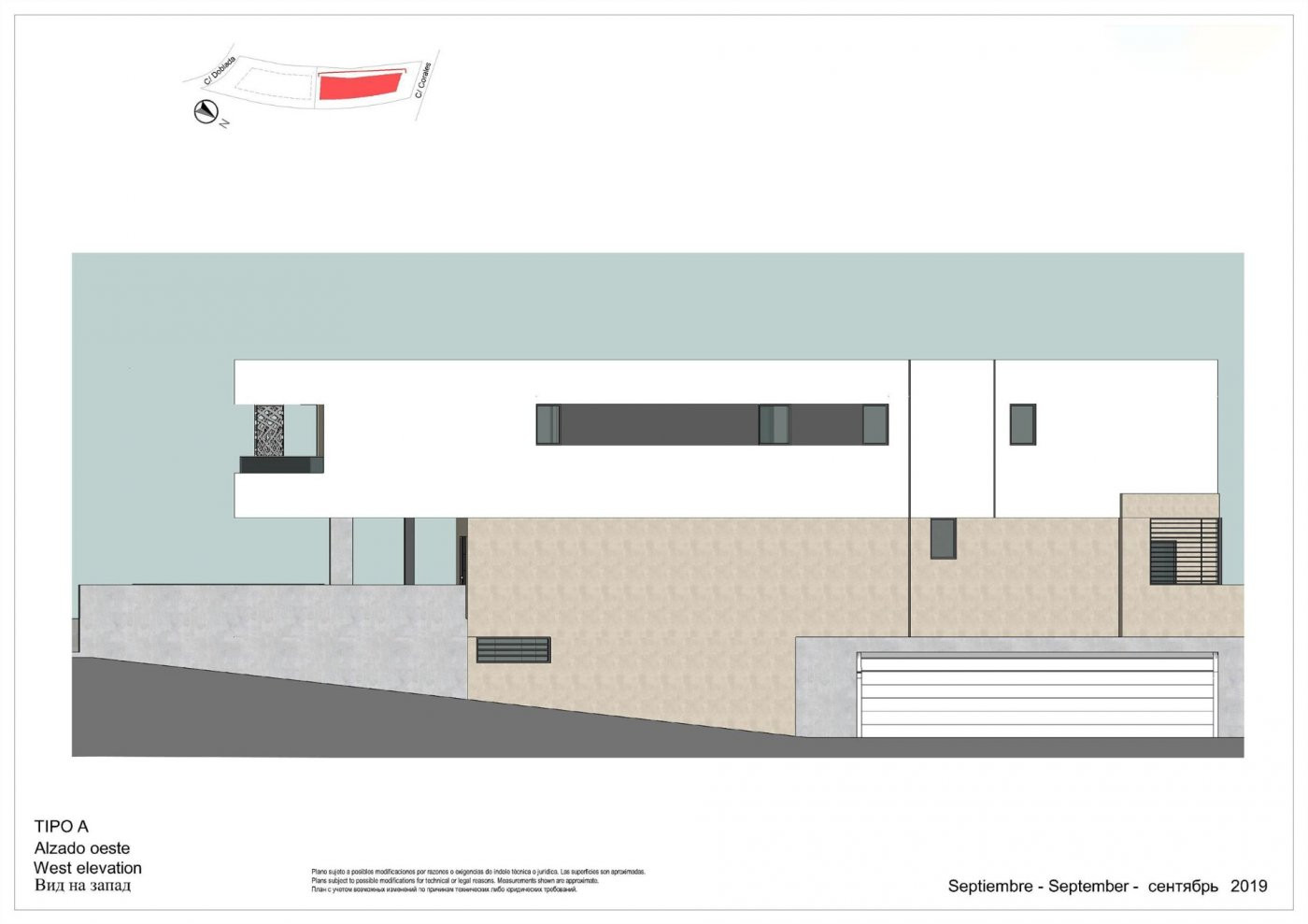 Villa i San Juan, Alicante, Spanien 3 sovrum, 401 kvm. Nr. 50746