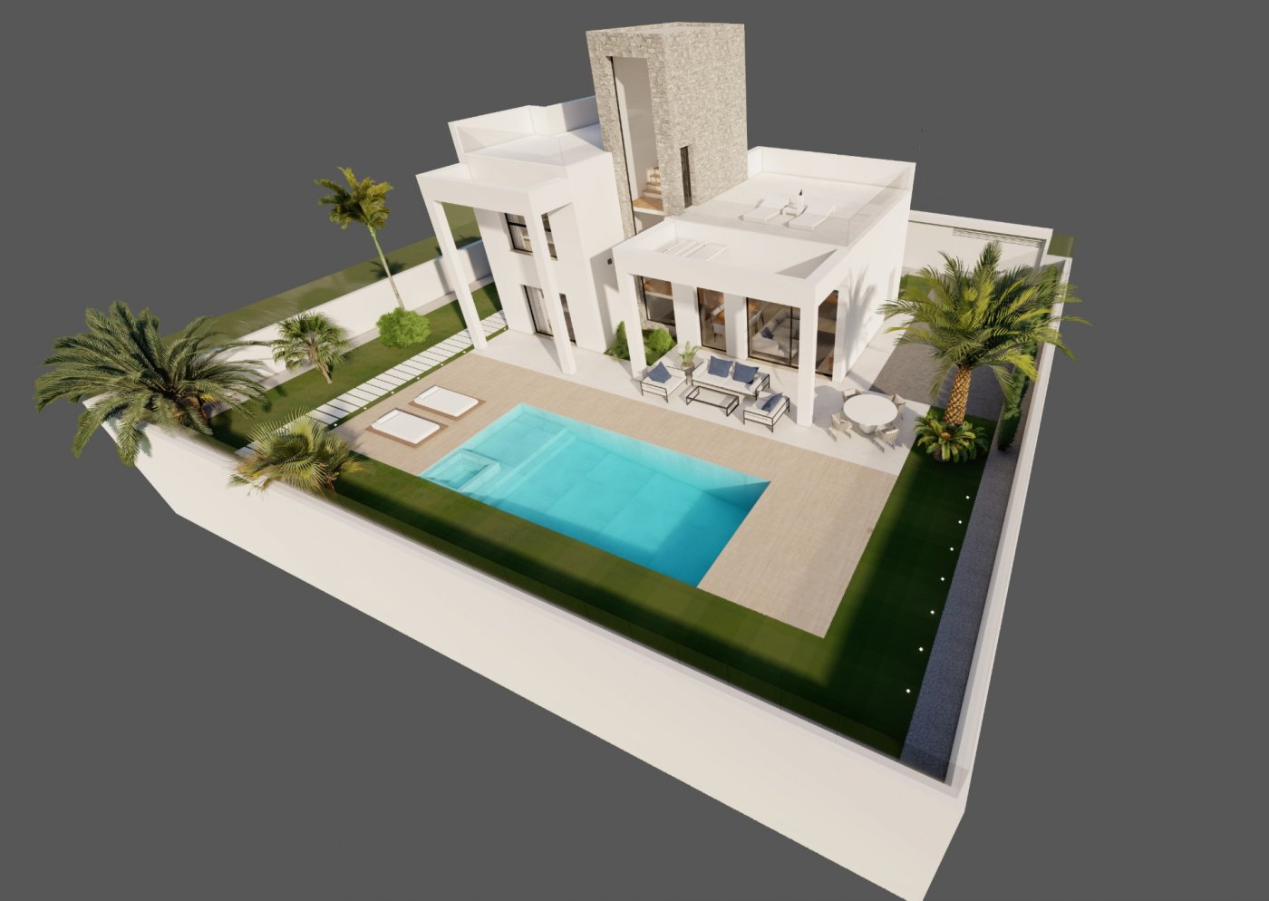 Villa en Finestrat, Alicante, España 3 dormitorios, 443 m2 No. 50767