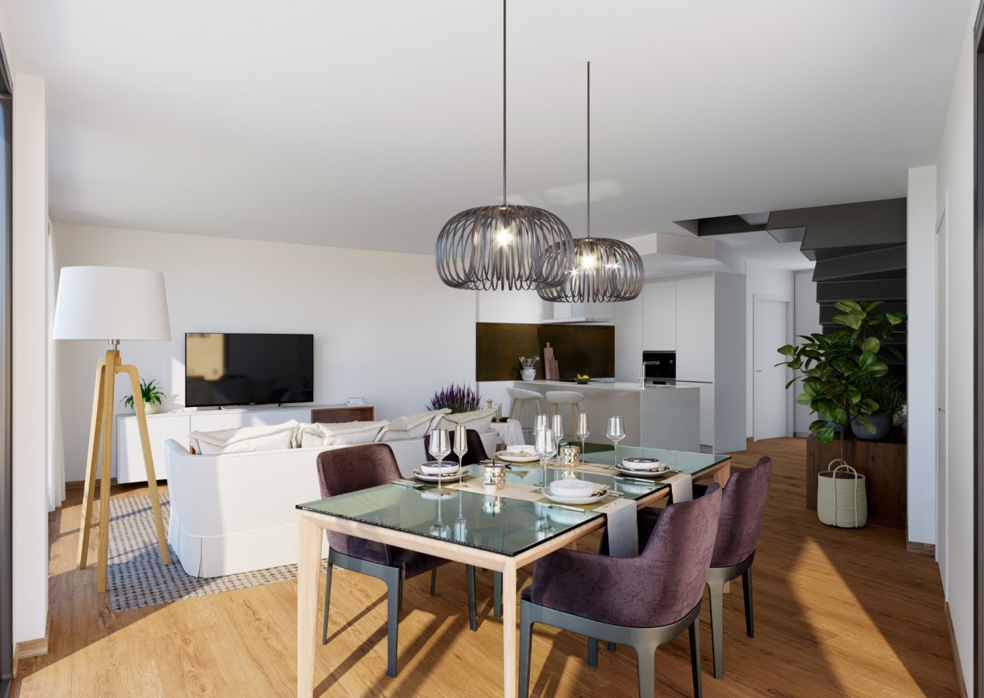 Radhus i Villajoyosa, Alicante, Spanien 2 sovrum, 20 kvm. Nr. 50762