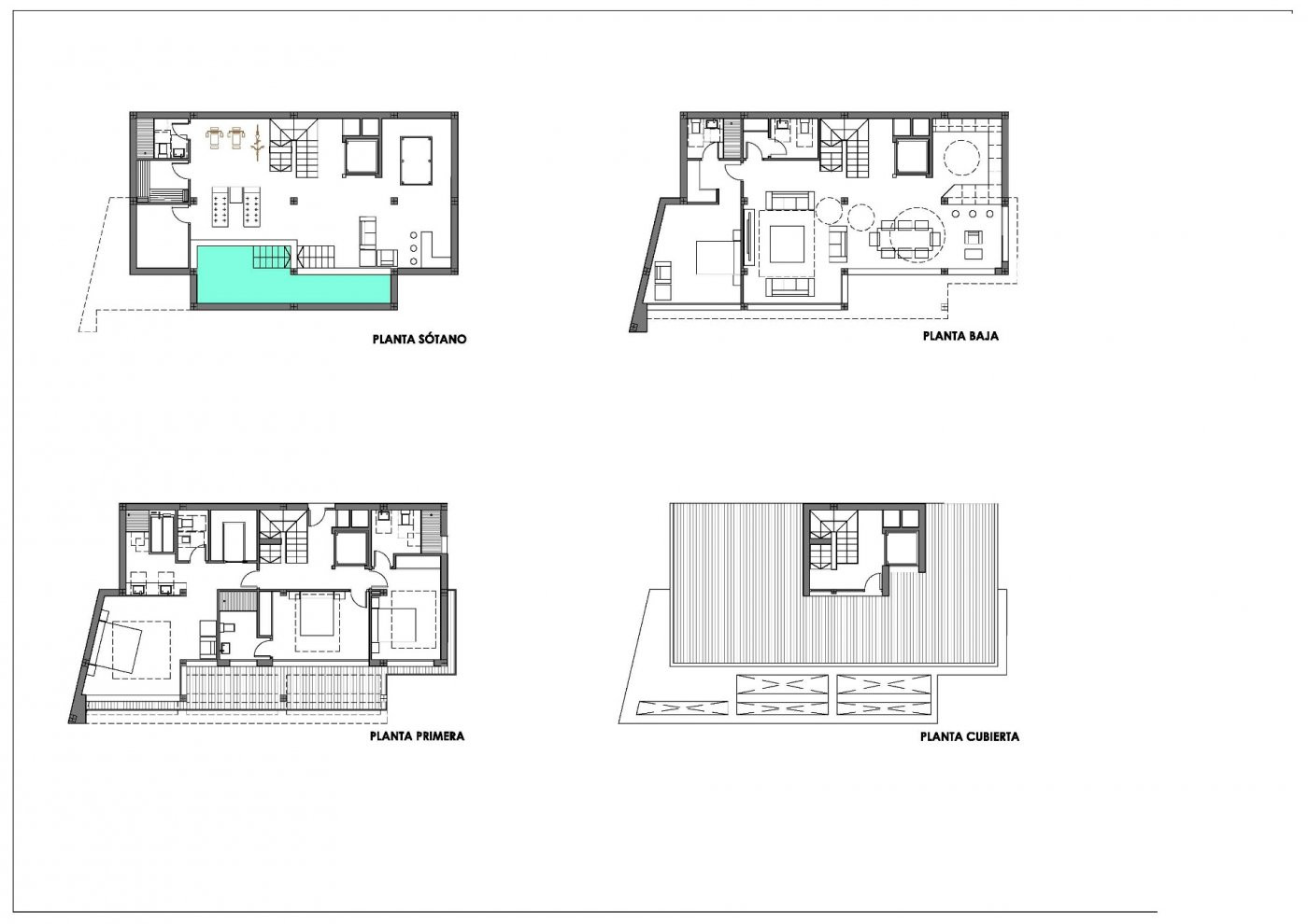 Villa i Playa, Valencia, Spanien 4 sovrum, 660 kvm. Nr. 50724