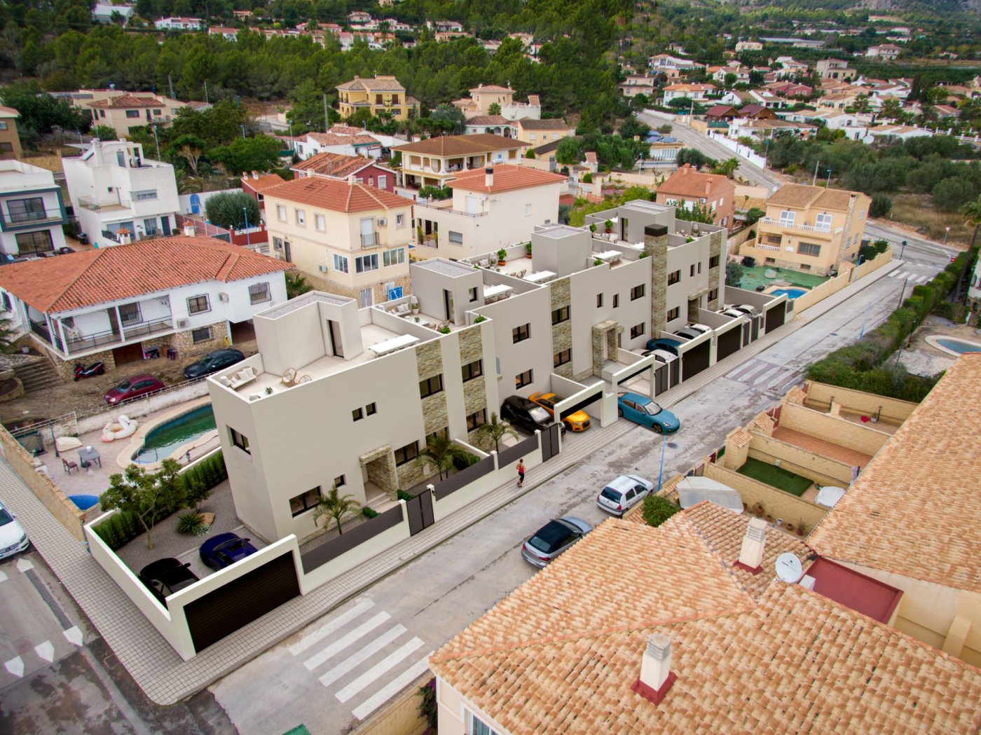 Townhouse à Polop, Alicante, Espagne 3 chambres,  No. 50752