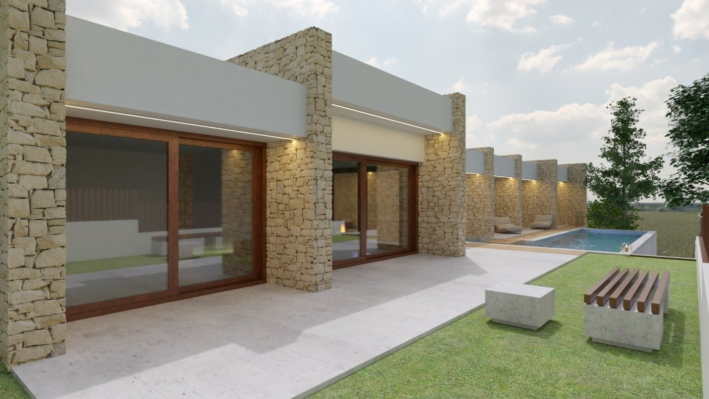 Villa i Altea, Alicante, Spanien 3 sovrum, 896 kvm. Nr. 50691