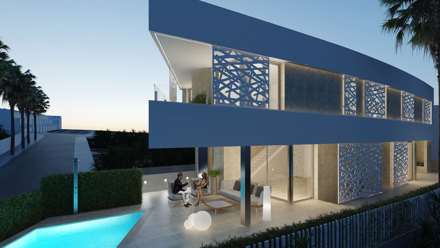Villa i San Juan, Alicante, Spanien 3 sovrum, 401 kvm. Nr. 50746
