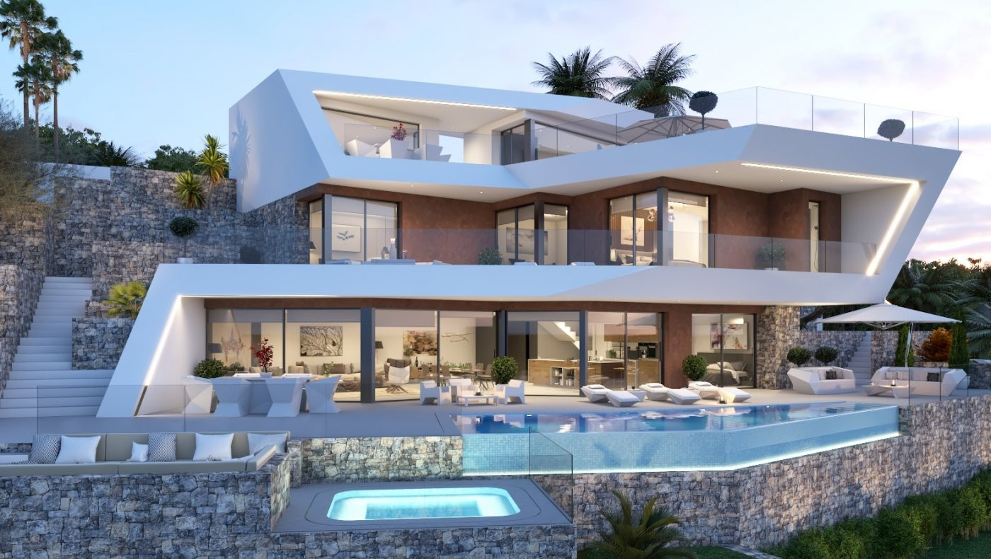 Villa Benissa, Alicante, Spānijā 4 istabas, 1445 m2 Nr. 50730