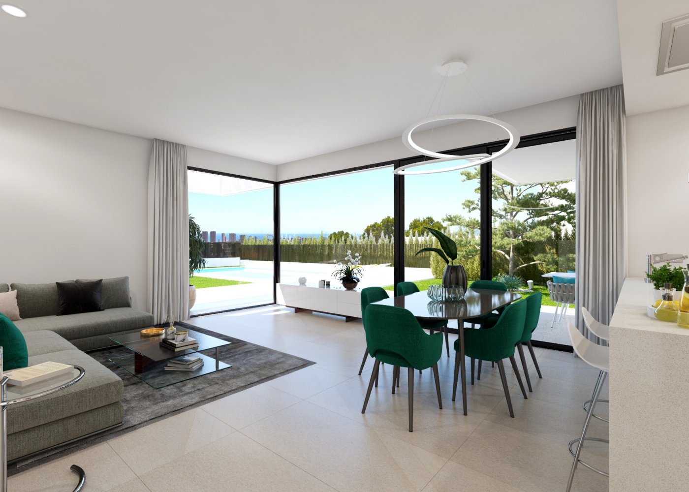 Villa in Finestrat, Alicante, Spain 3 bedrooms, 502.8 sq.m. No. 50768
