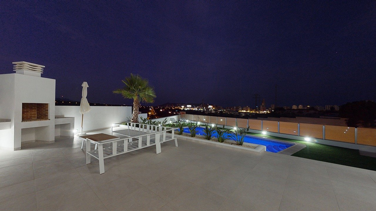 Willa w Finestrat, Alicante, Hiszpania 3 sypialnie, 509 mkw. nr 50726