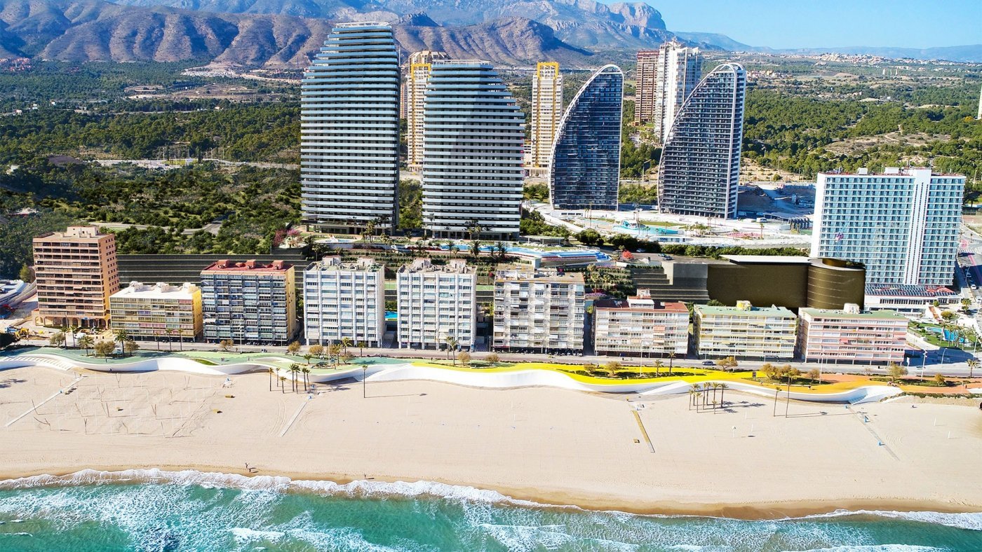 Appartamento a Benidorm, Alicante, Spagna 2 camere da letto,  N° 50765