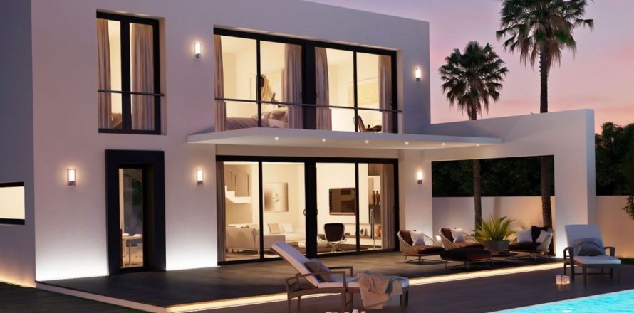 Villa in Denia, Alicante, Spain 4 bedrooms, 252 sq.m. No. 50174
