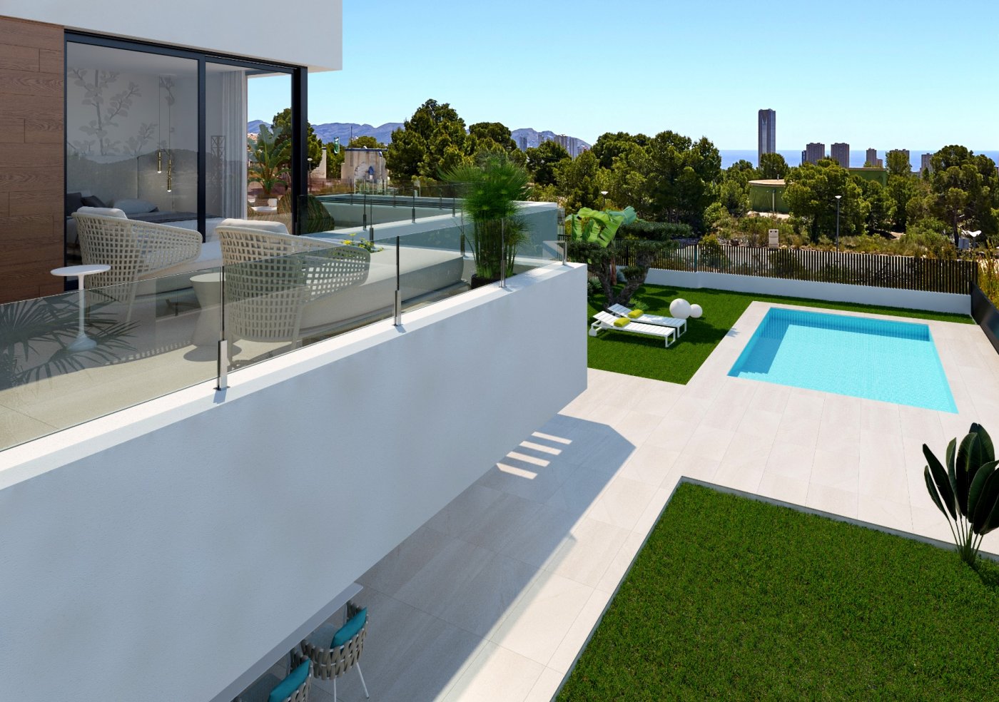 Villa in Finestrat, Alicante, Spain 3 bedrooms, 502.8 sq.m. No. 50768