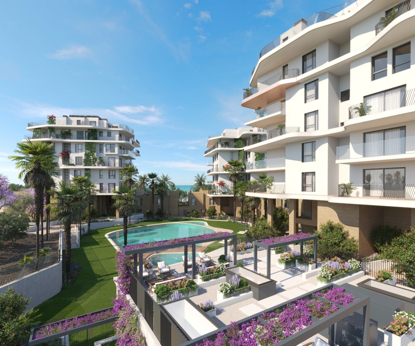 Radhus i Villajoyosa, Alicante, Spanien 2 sovrum, 20 kvm. Nr. 50762