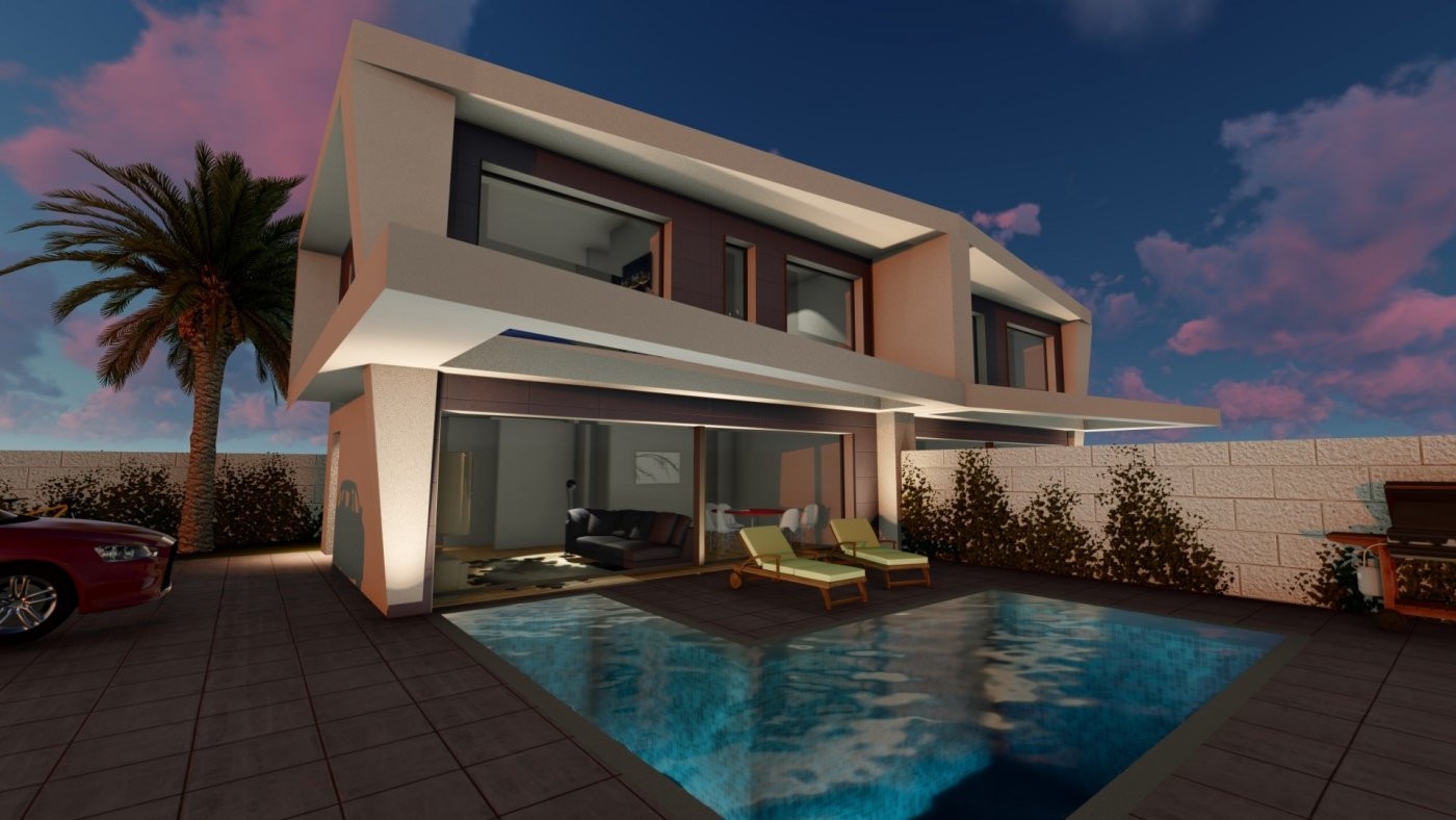 Villa in Gran Alacant, Alicante, Spanien 2 Schlafzimmer,  Nr. 50695