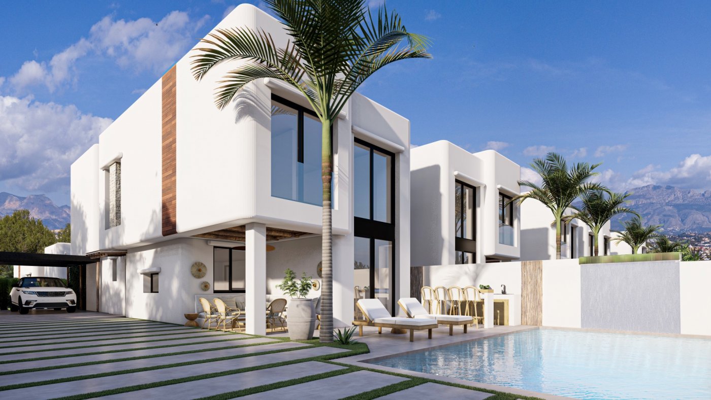 Huvila L'Albir, Alicante, Espanja 4 makuuhuonetta, 322 m2 No. 50745