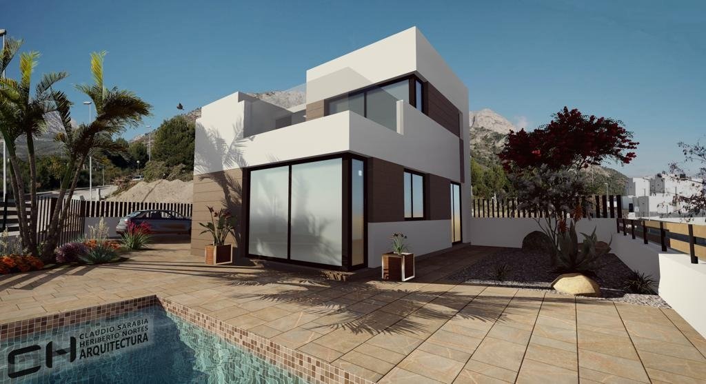 Villa à Polop, Alicante, Espagne 4 chambres, 300 m2 No. 50756
