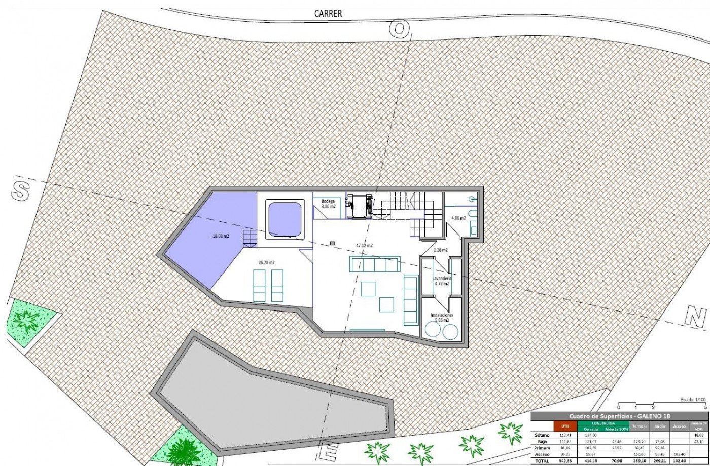 Villa Benissa, Alicante, Spānijā 4 istabas, 1445 m2 Nr. 50730