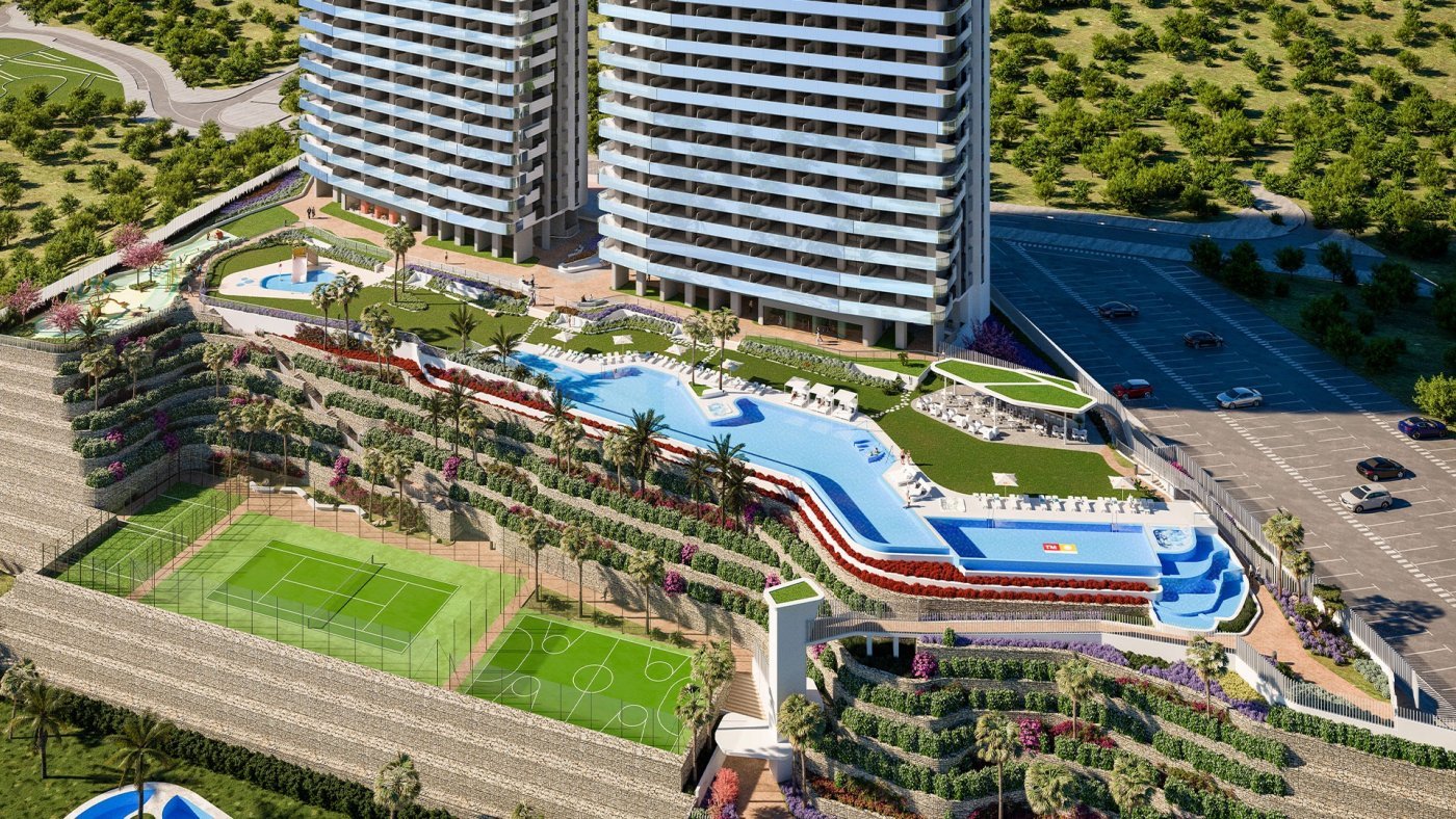 Appartamento a Benidorm, Alicante, Spagna 2 camere da letto,  N° 50765
