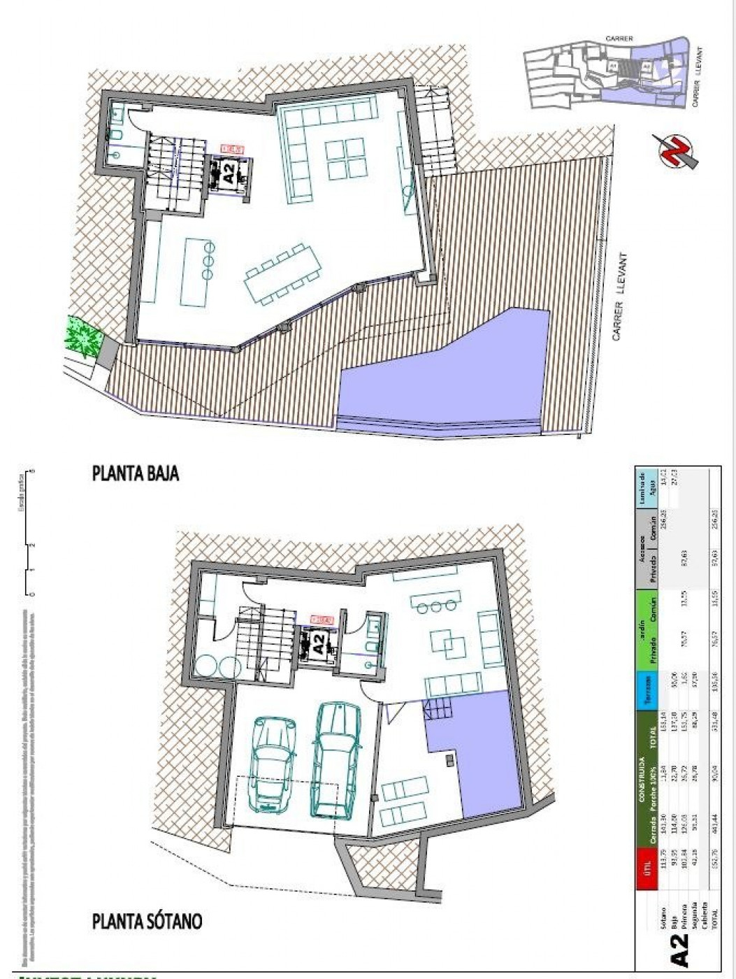 Radhus i El Mascarat, Alicante, Spanien 4 sovrum, 800 kvm. Nr. 50742