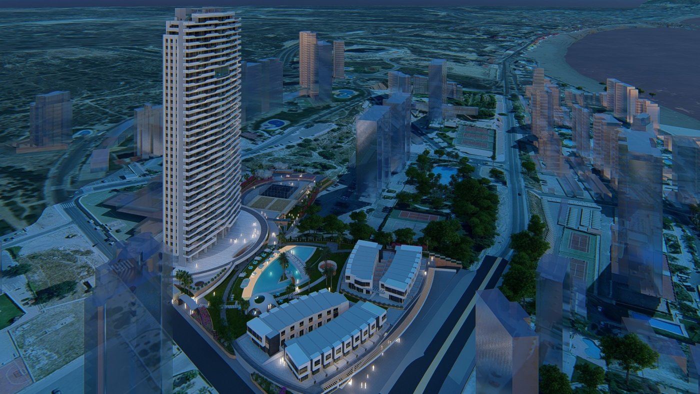 Appartamento a Benidorm, Alicante, Spagna 2 camere da letto,  N° 50741