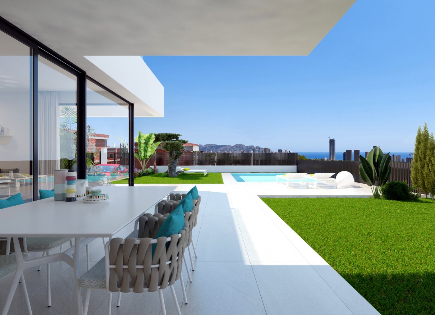 Villa in Finestrat, Alicante, Spain 3 bedrooms, 502.8 sq.m. No. 50768