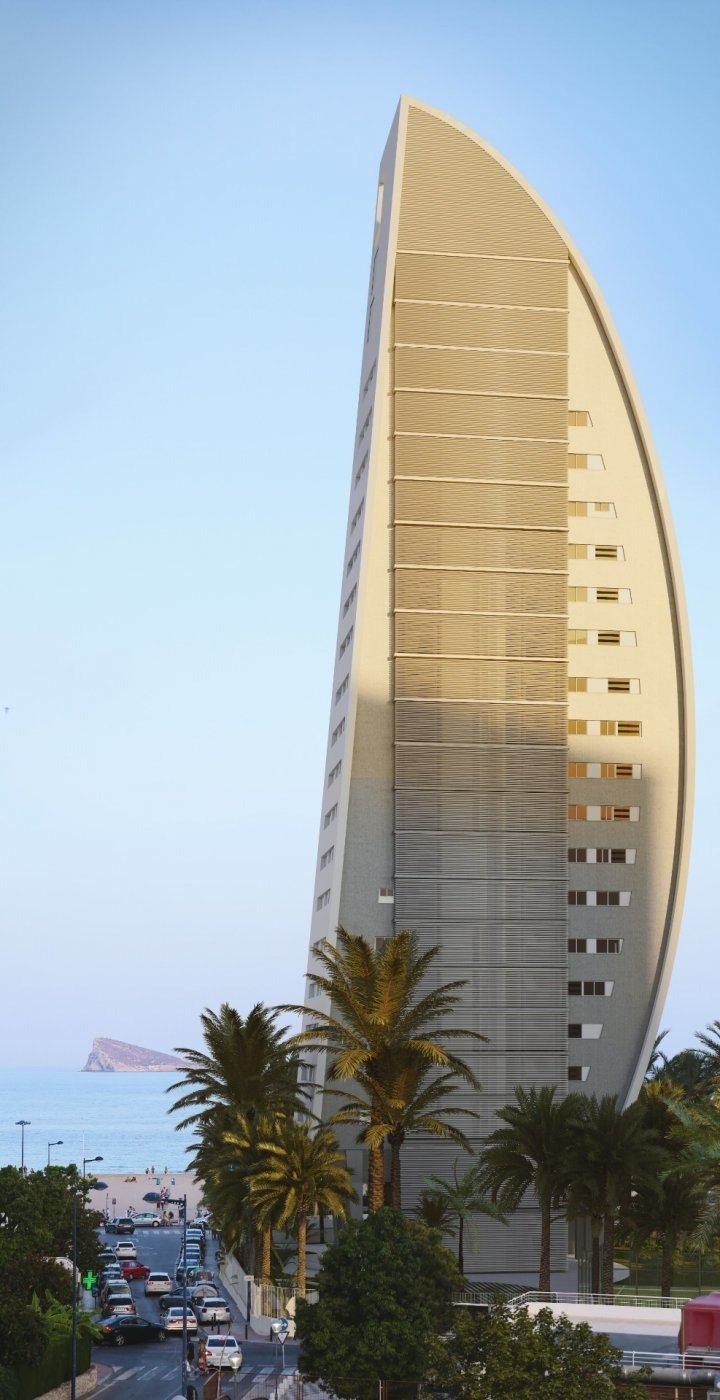 Huoneisto Benidorm, Alicante, Espanja 3 makuuhuonetta,  No. 50728