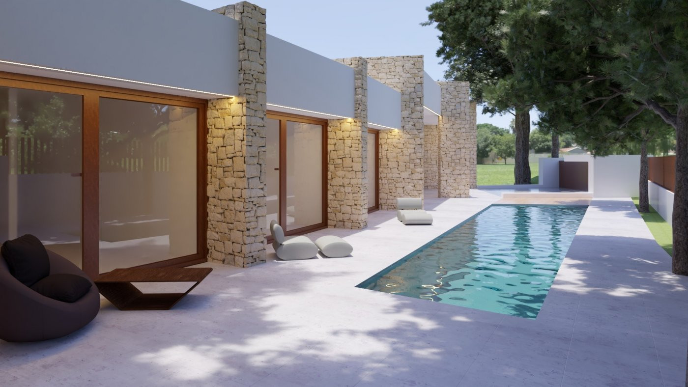 Villa i Altea, Alicante, Spanien 3 sovrum, 896 kvm. Nr. 50691