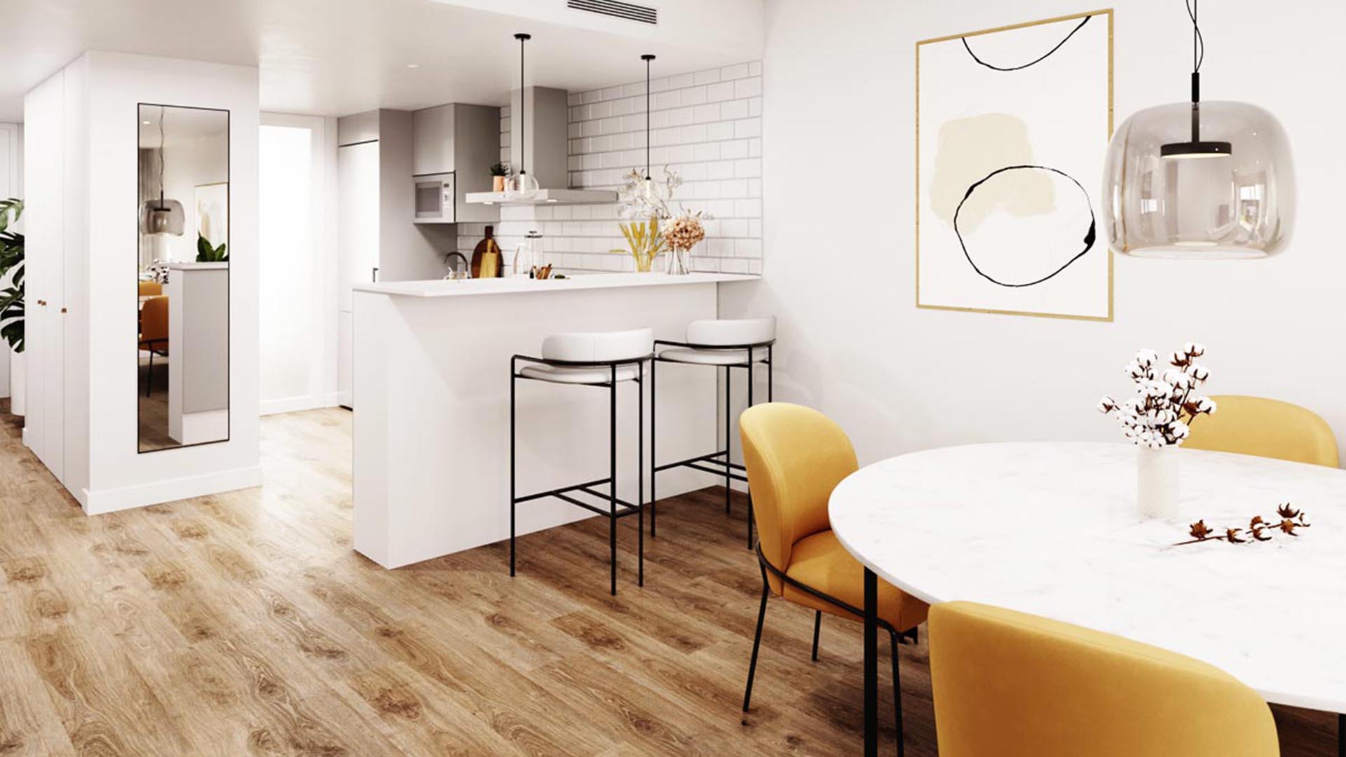 Квартира в Amara, Гран Алакант, Аликанте, Испания 3 спальни, 85.35м2 №51371