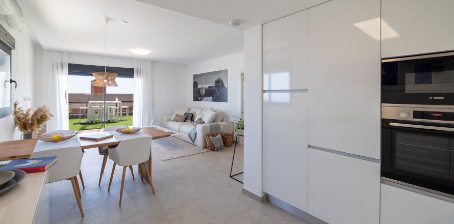 Apartment in Iconic, Gran Alacant, Alicante, Spa, 3 bedrooms, 88 sq.m. No. 51394