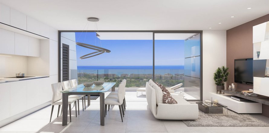 Apartment in Mirador Del Mediterraneo, Guardamar del Segura, Alicante, Spa, 3 bedrooms, 71.35 sq.m. No. 52034