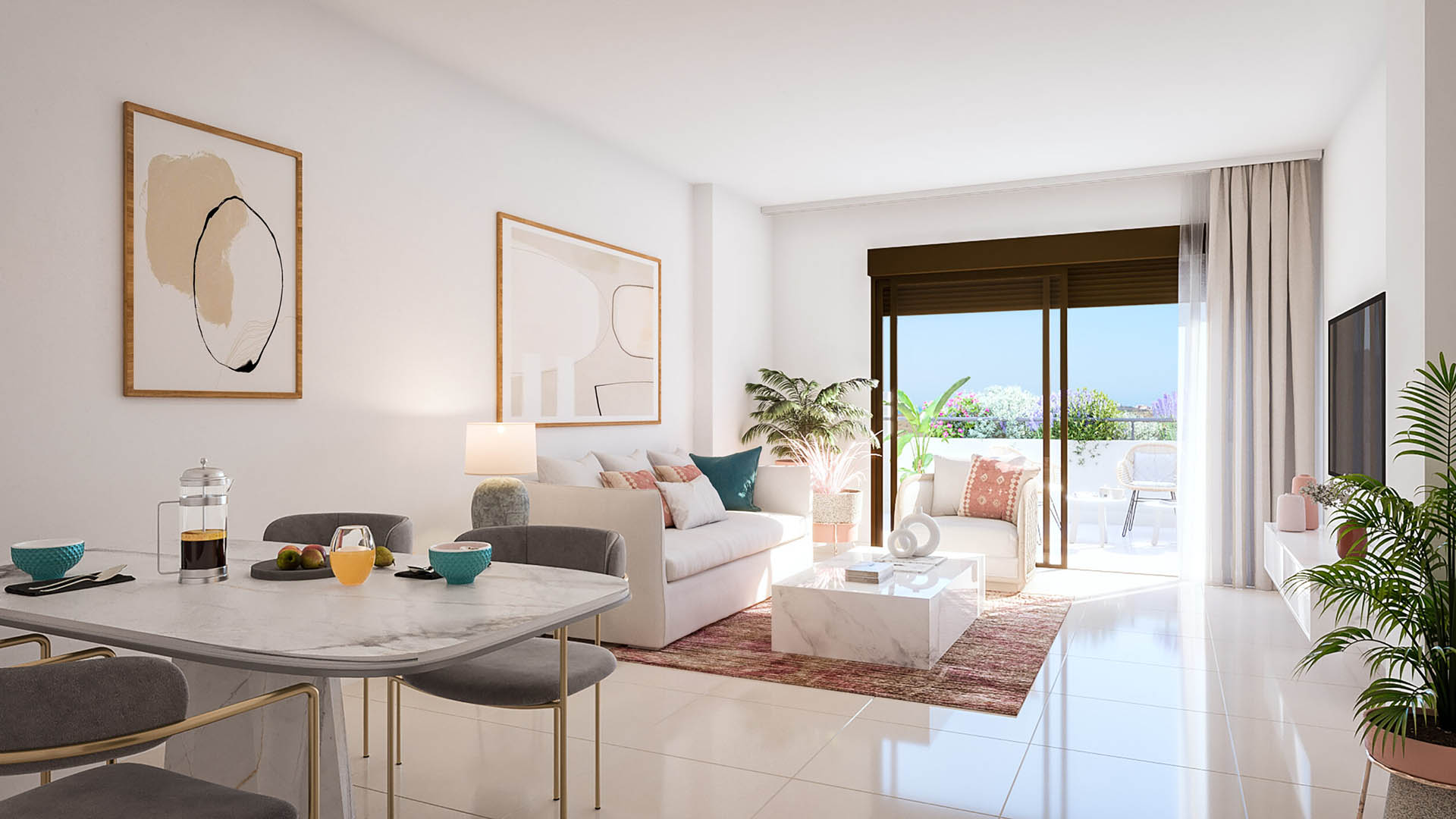 Duplex in Aby Estepona, Estepona, Malaga, Spa, 1 bedroom, 127 sq.m. No. 51666