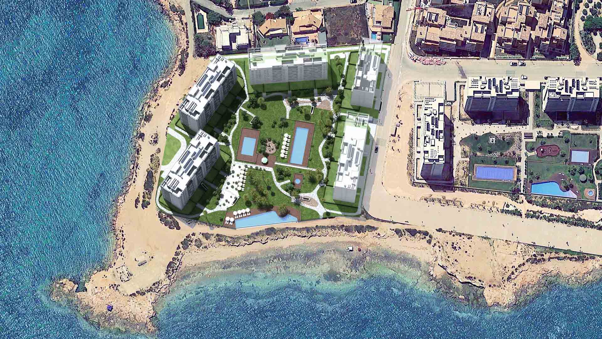 Жилой комплекс Posidonia в Пунта Прима, Аликанте, Испания №51450