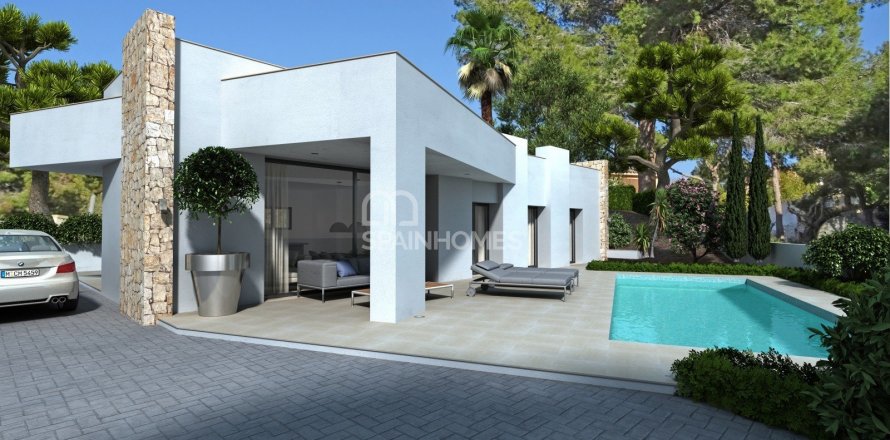 Villa in Calpe, Alicante, Spain 3 bedrooms, 130 sq.m. No. 51194