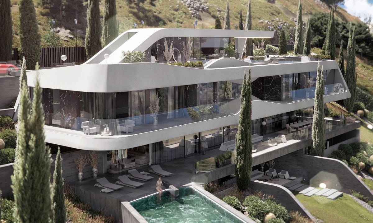 Willa w La Quinta, Malaga, Hiszpania 6 sypialni, 1058 mkw. nr 53415