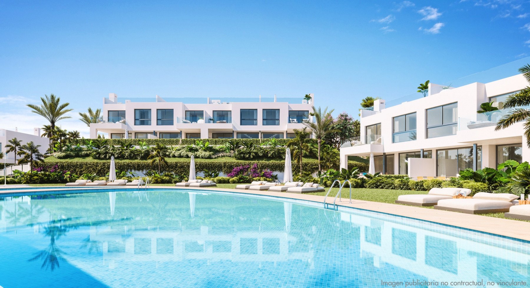 Duplex a Benalmadena, Malaga, Spagna 3 camere da letto, 343 mq. N° 53536
