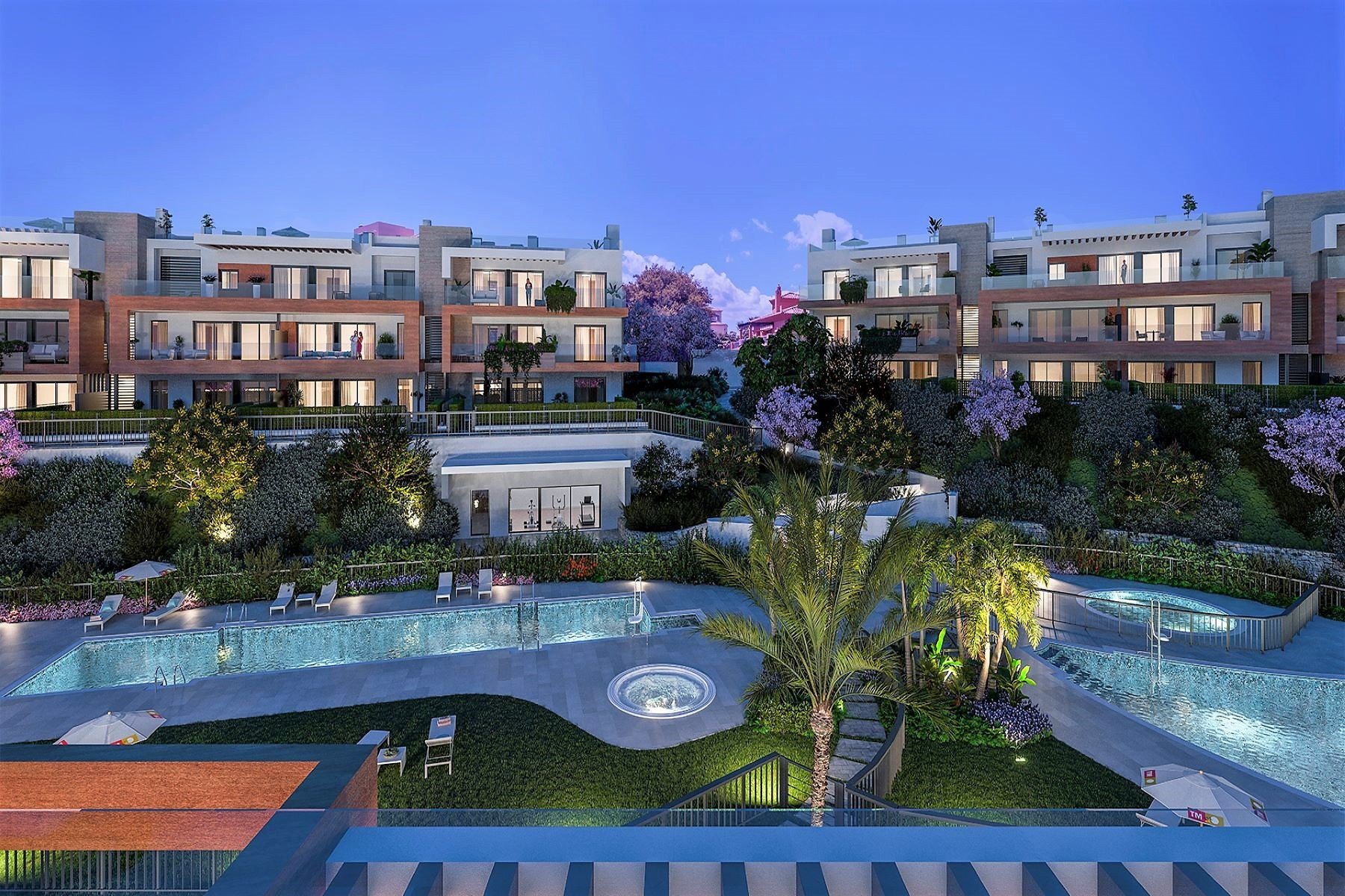 Kattohuoneisto Estepona, Malaga, Espanja 3 makuuhuonetta, 271 m2 No. 53581