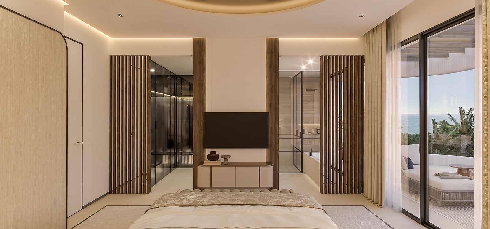 Apartamento en Las Chapas, Málaga, España 3 dormitorios,  No. 53510
