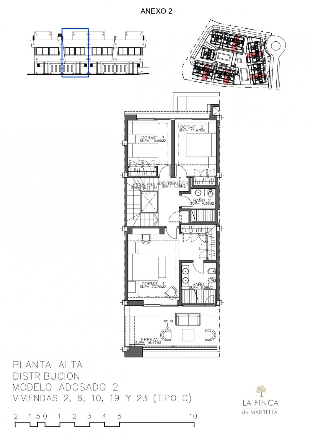 Radhus i Rio Real, Malaga, Spanien 4 sovrum, 170 kvm. Nr. 53522