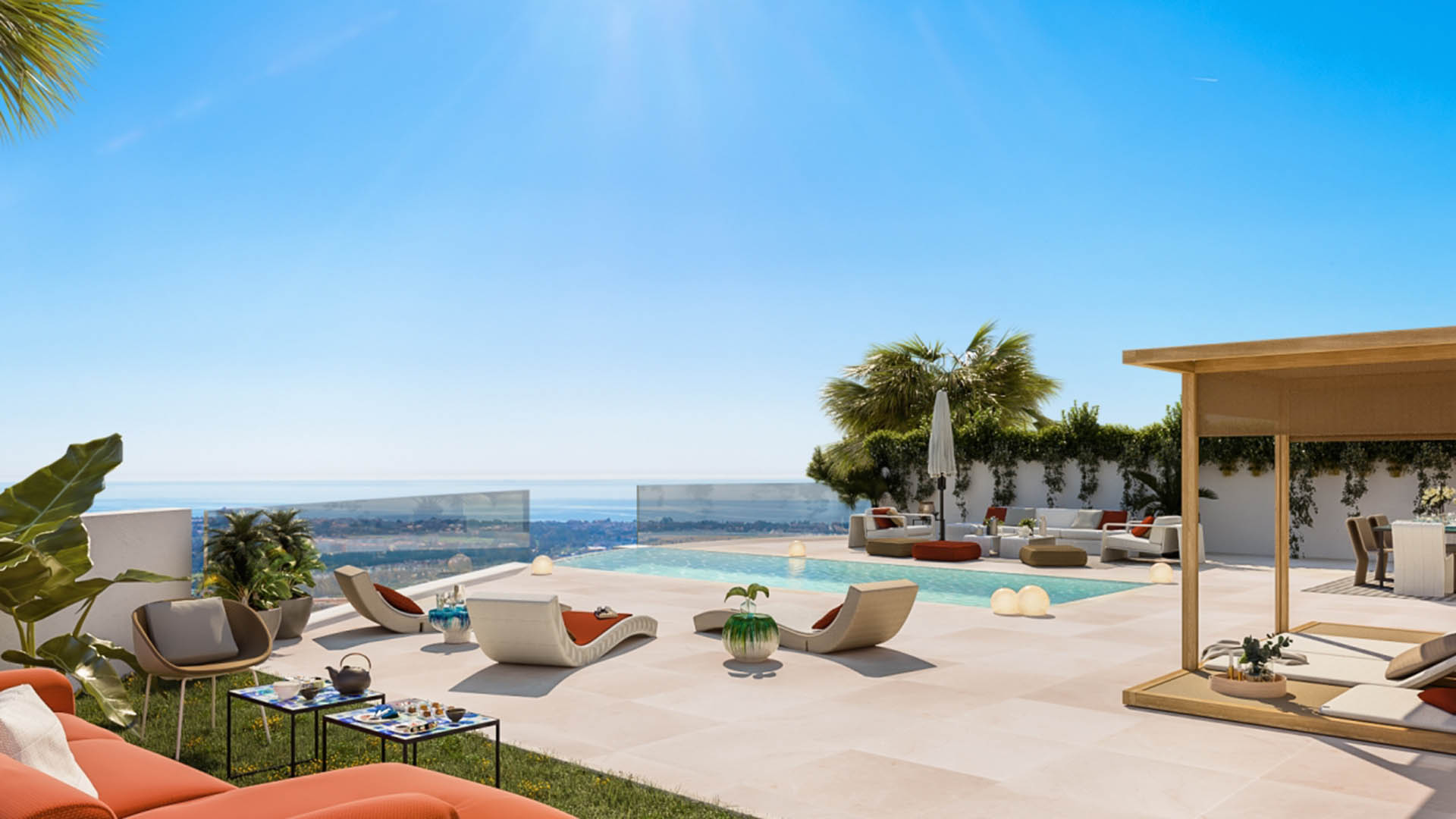 Villa i Ocean 360, Benahavis, Malaga, Spanien 3 sovrum, 372 kvm. Nr. 52593